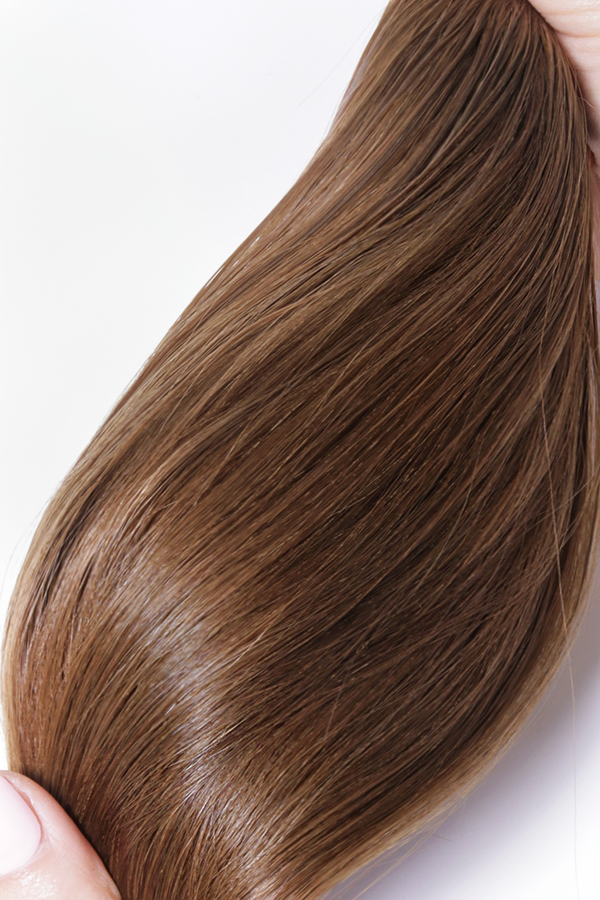 Extensionology Honey Brown : (6): Luxury seamless tape-in extensions (Tailored) and Matte regular tape in(Bare)